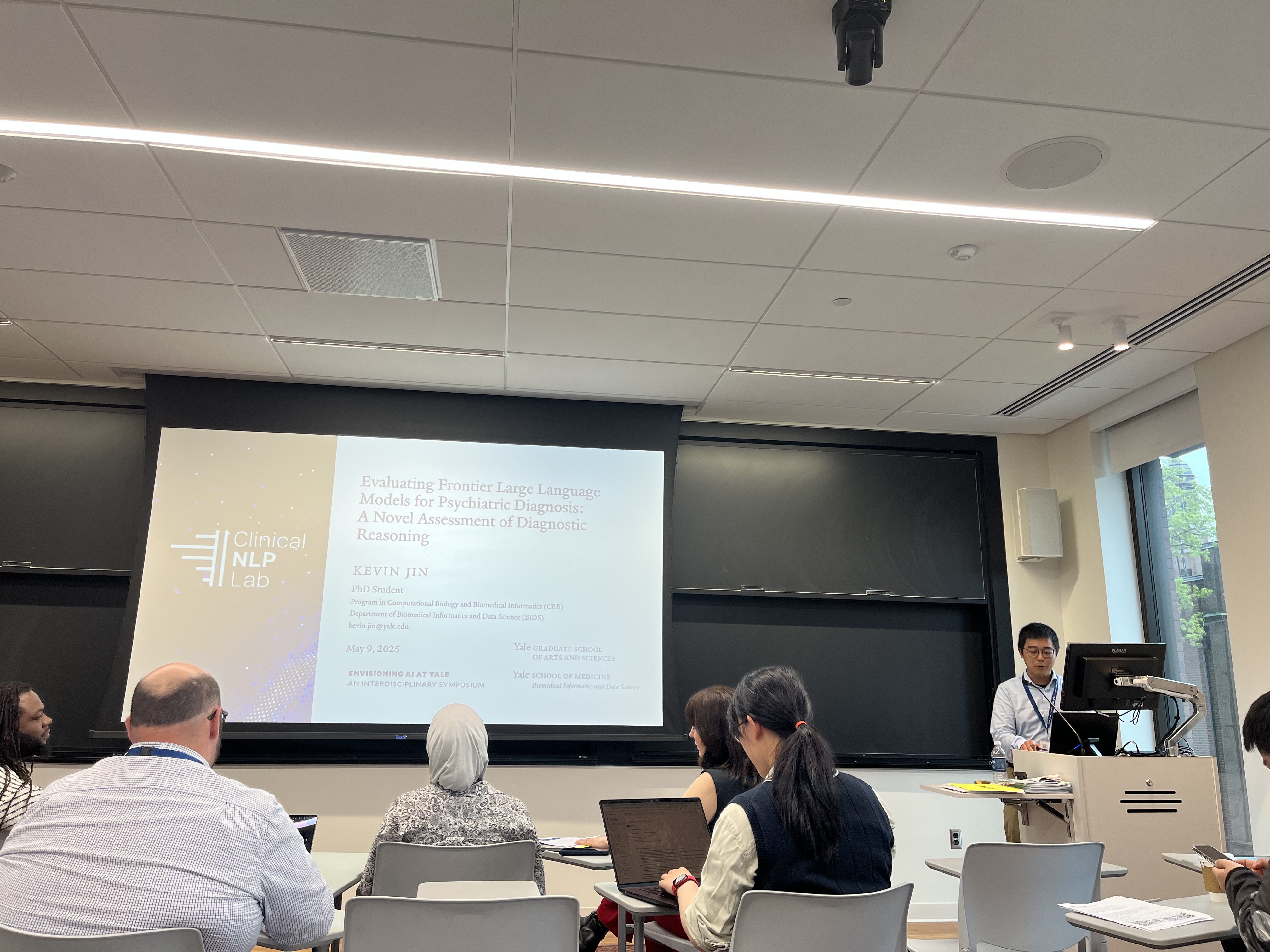 Lightning talk delivered at AI at Yale Symposium 2025
