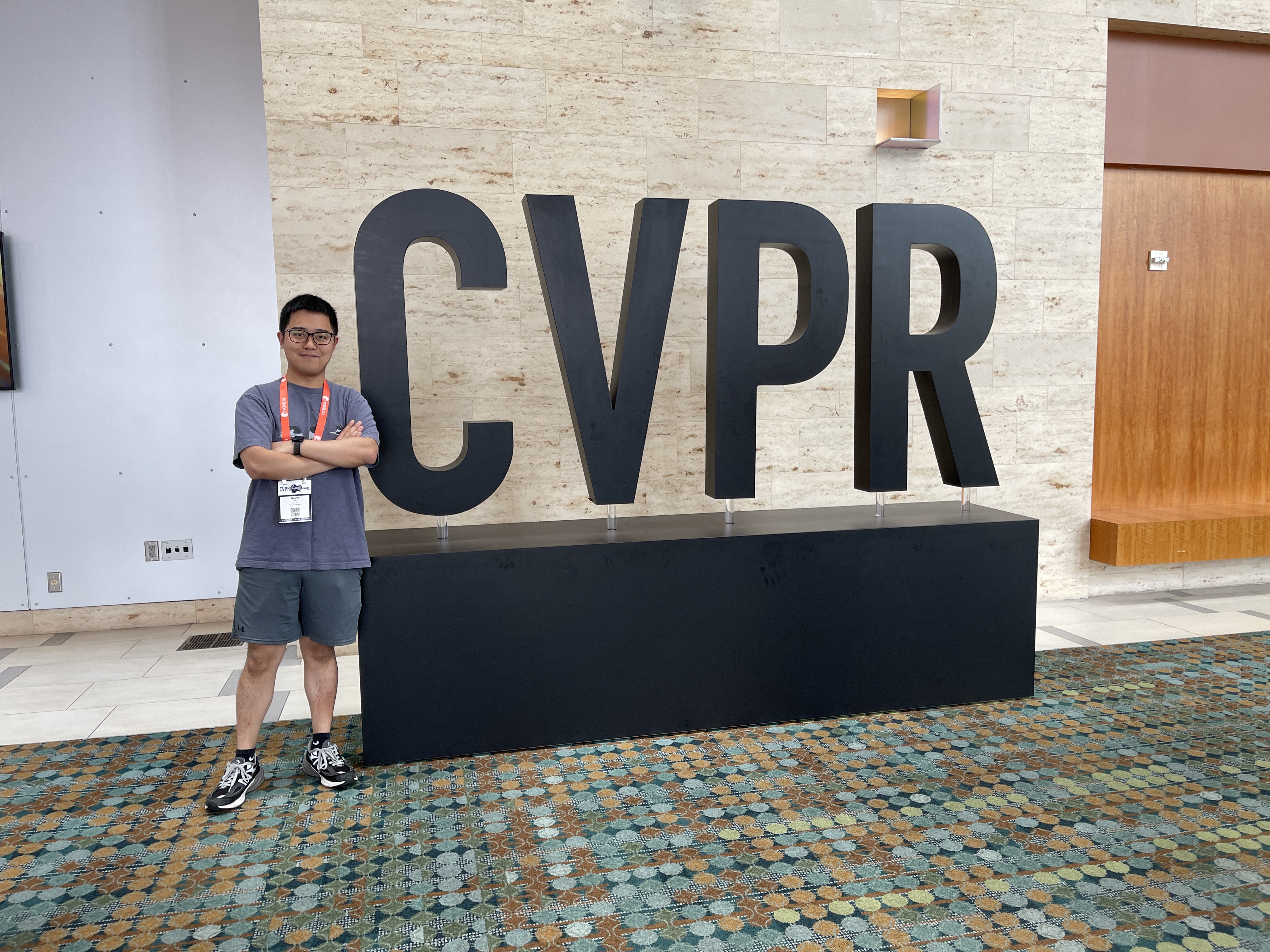 Attendance at CVPR 2025